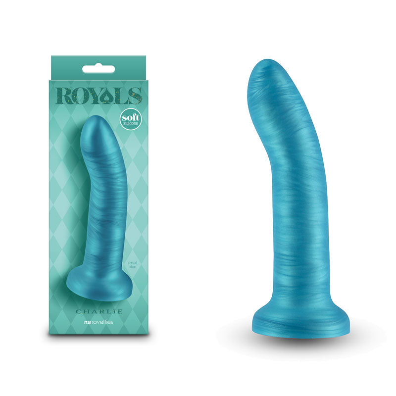 NS Novelties Royals Dong 6 Inch Metallic Blue NS Novelties