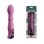 NS Novelties Lust N Dreams Cadence Blush USB Rechargeable Thrusting & Sliding Vibrator NS Novelties
