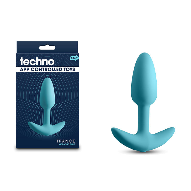 NS Novelties Techno Trance USB Rechargeable Butt Plug With App Control NS Novelties