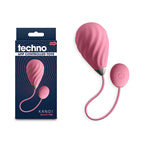 NS Novelties Techno Kandi USB Rechargeable Vibrating Egg Vibrator With App Control Pink NS Novelties