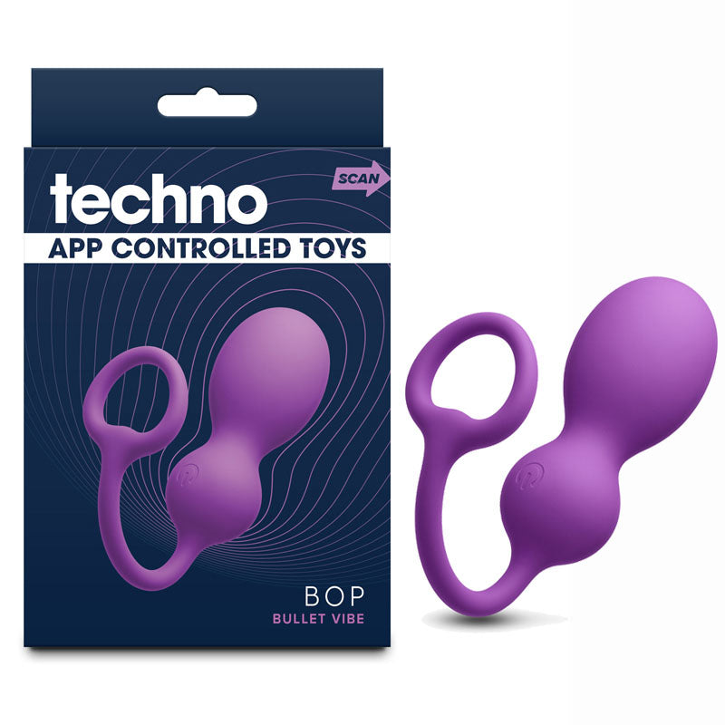 NS Novelties Techno Bop USB Rechargeable Vibrating Kegel Exerciser With App Contol