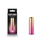 NS Novelties Chroma Sunrise USB Rechargeable Bullet Vibrator Small Pink / Gold NS Novelties