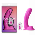 NS Novelties Colours Curve USB Rechargeable Vibrating Dildo With Wireless Remote 6 Inch