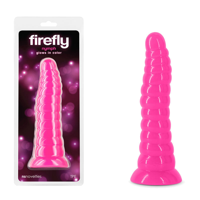 NS Novelties Firefly Nymph Glow in Dark Dildo 18.8cm NS Novelties