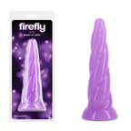 NS Novelties Firefly Siren Glow In Dark Dildo 19cm Purple NS Novelties