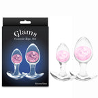 NS Novelties Glams Cosmic Butt Plugs Set Of 2 Sizes