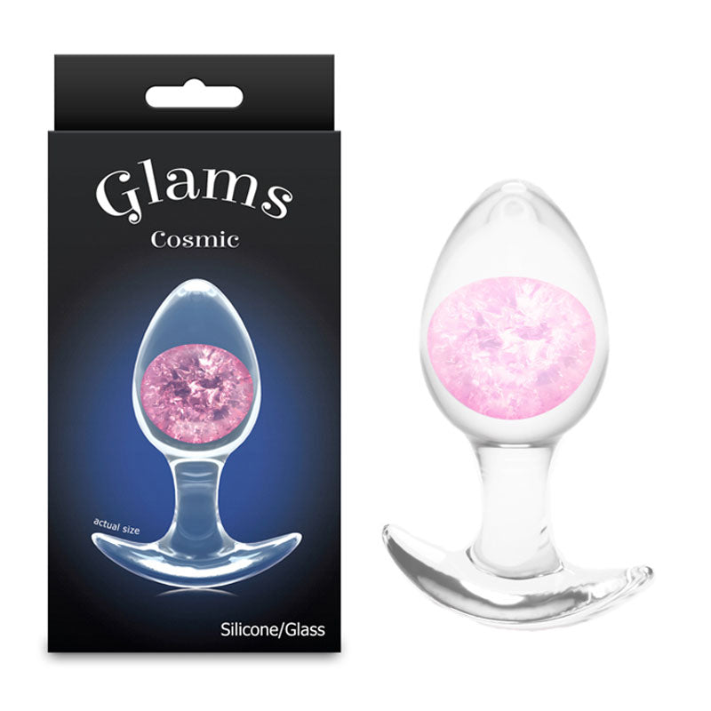 NS Novelties Glams Cosmic Medium Butt Plug 9.5cm