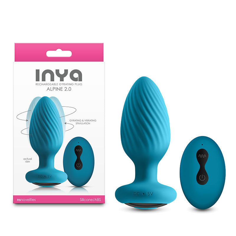 NS Novelties INYA Alpine 2.0 USB Rechargeable Butt Plug With Wireless Remote NS Novelties