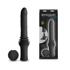 NS Novelties Renegade Super Stroker USB Rechargeable Thrusting Vibrator With Remote Control & Stand 36.8cm NS Novelties