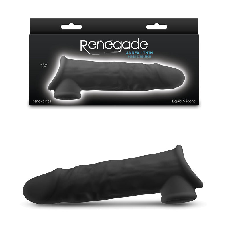 NS Novelties Renegade Annex Thin Penis Extender Sleeve 19.4cm NS Novelties