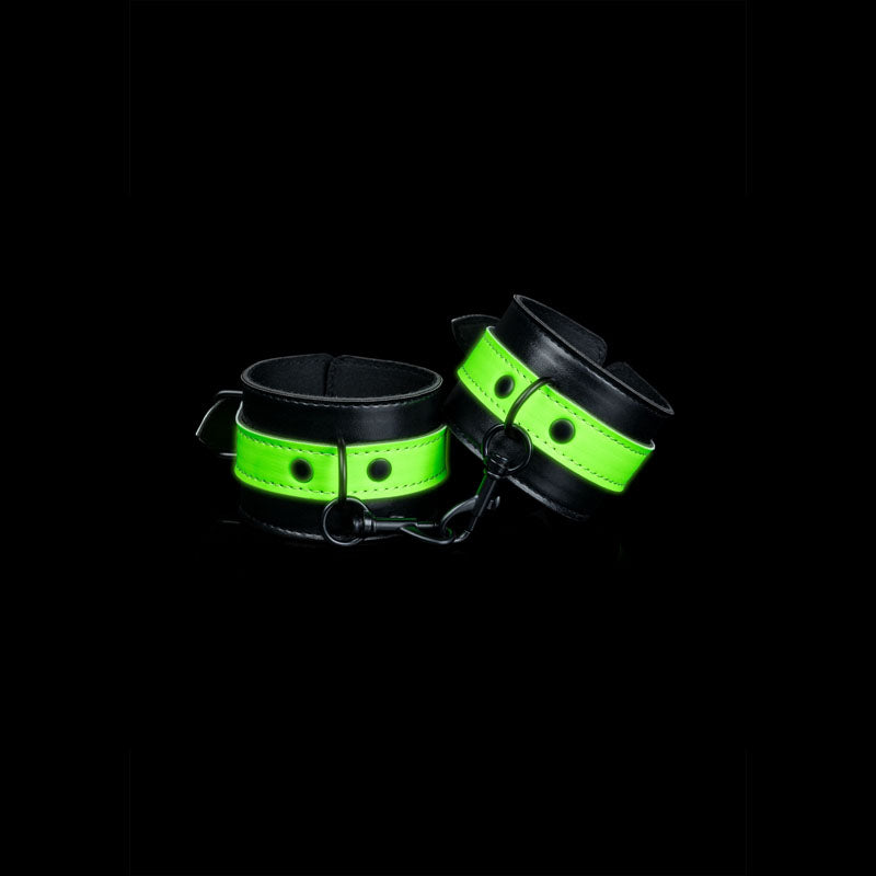 Shots Toys OUCH! Glow In The Dark Handcuffs Restraints