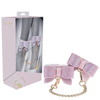 OUCH! Paris Collection Leg Cuffs Restraints Pink Shots Toys