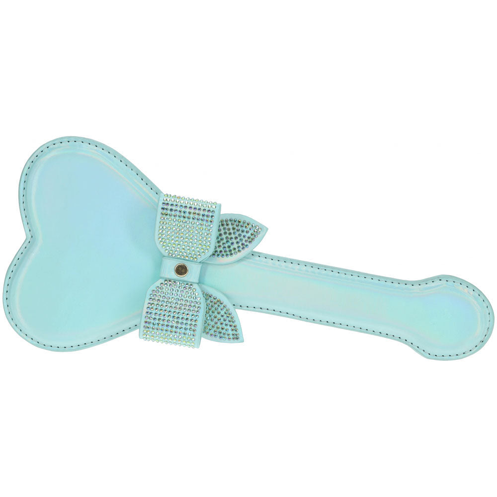 OUCH! Paris Collection Paddle Heart Paddle Baby Blue Shots Toys