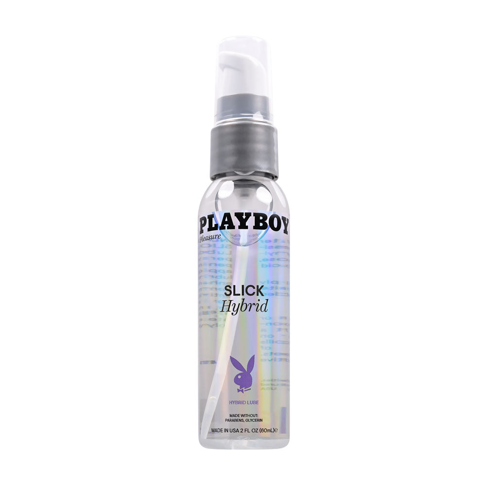 Playboy Pleasure SLICK HYBRID Lubricant 60ml Bottle Playboy Pleasure