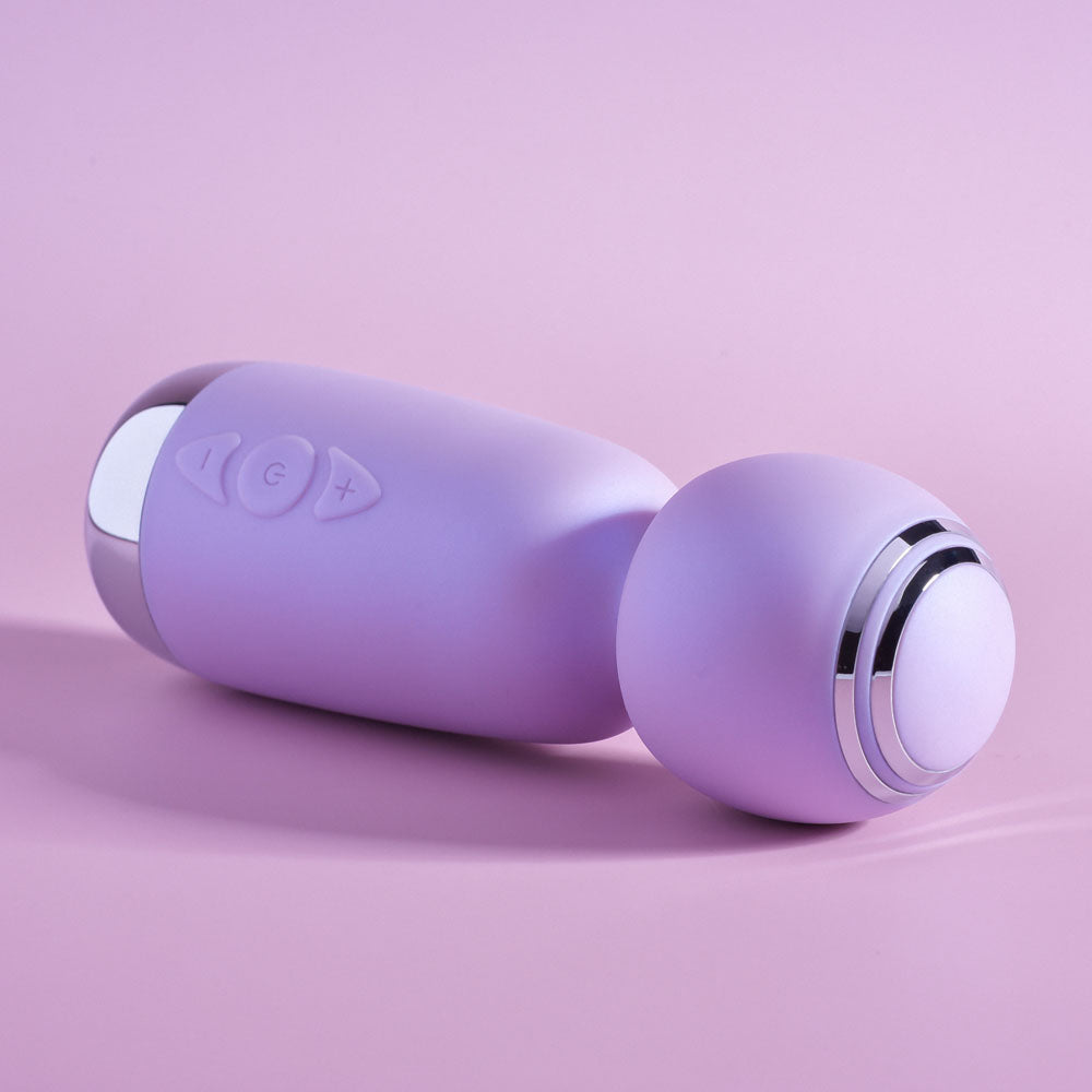 Playboy Pleasure ROYAL MINI USB Rechargeable Mini Wand Vibrator 12.5cm Playboy Pleasure