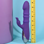 Playboy Pleasure HOP TO IT USB Rechargeable Rabbit Vibrator 23.5cm Playboy Pleasure