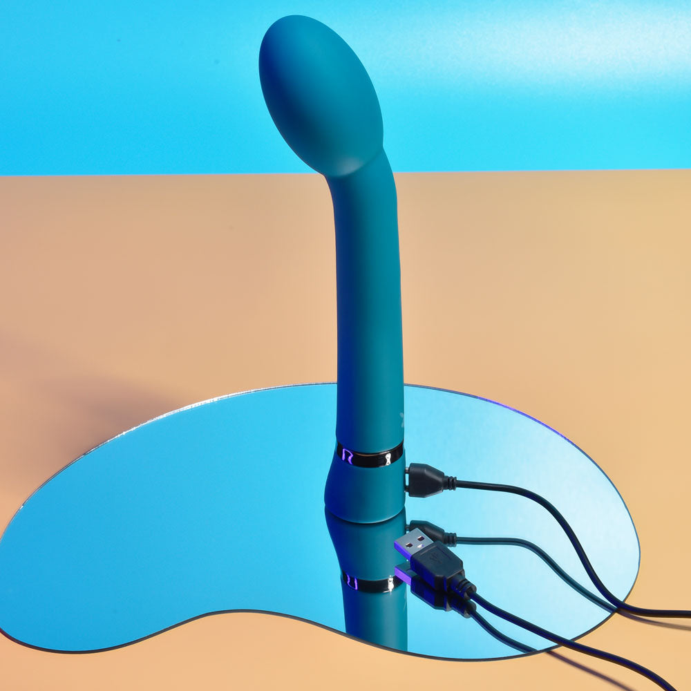 Playboy Pleasure ON THE SPOT USB Rechargeable G Spot Vibrator 21.6cm Playboy Pleasure