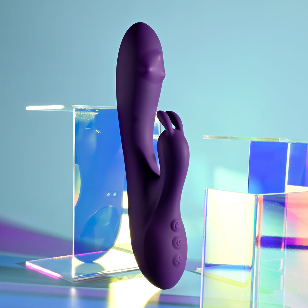 Playboy Pleasure ON REPEAT USB Rechargeable Rabbit Vibrator 19.7cm Playboy Pleasure