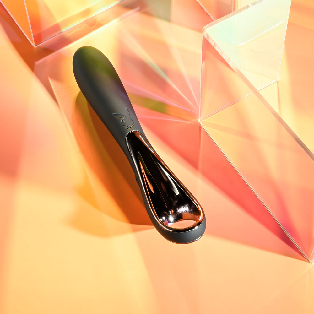 Playboy Pleasure OLLO USB Rechargeable Vibrator 14.6cm Playboy Pleasure