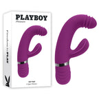 Playboy Pleasure TAP THAT USB Rechargebale Rabbit Vibrator 16.5cm Playboy Pleasure