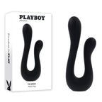 Playboy Pleasure THE SWAN USB Rechargeable Dual Ended Vibrator Playboy Pleasure