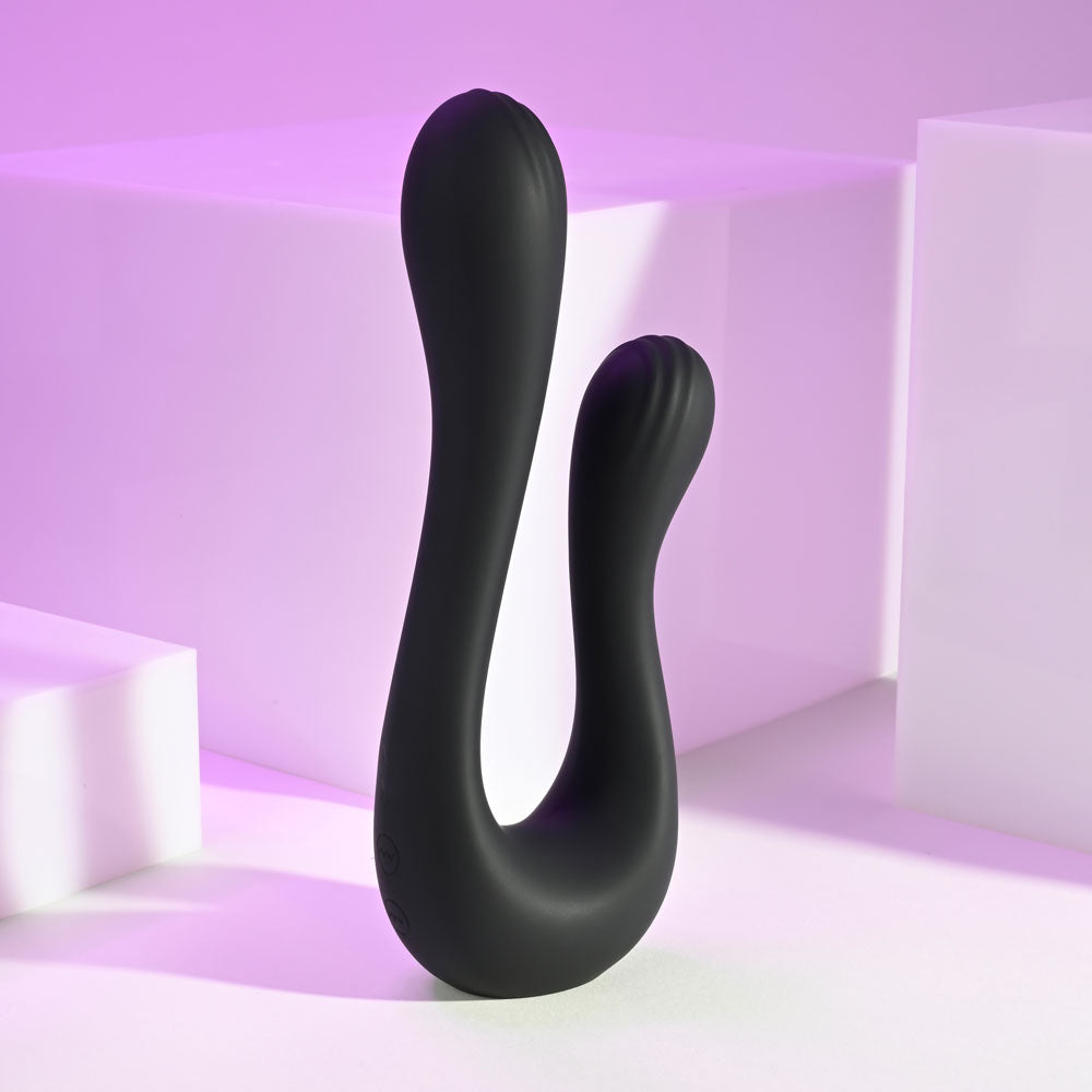 Playboy Pleasure THE SWAN USB Rechargeable Dual Ended Vibrator Playboy Pleasure