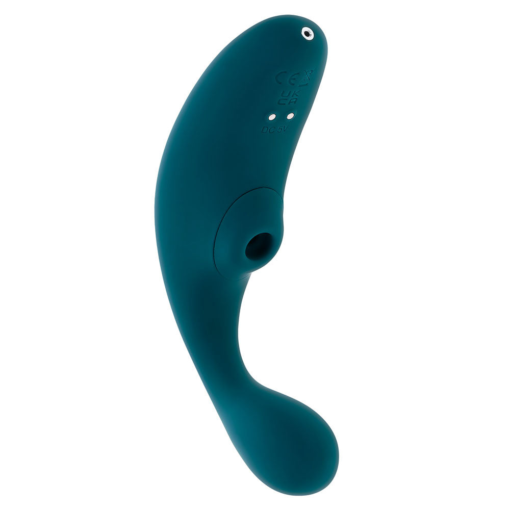 Playboy Pleasure CHARMER USB Rechargeable Vibrator With Clitoral Suction Playboy Pleasure