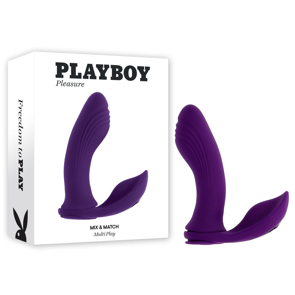 Playboy Pleasure MIX & MATCH USB Rechargeable With C Ring Attachment Playboy Pleasure