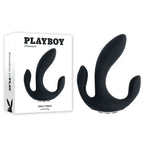 Playboy Pleasure TRIPLE THREAT USB Rechargeable Triple Probe Vibrator Playboy Pleasure