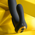 Playboy Pleasure TRIPLE THREAT USB Rechargeable Triple Probe Vibrator Playboy Pleasure