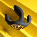 Playboy Pleasure TRIPLE THREAT USB Rechargeable Triple Probe Vibrator Playboy Pleasure