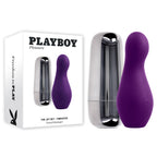 Playboy Pleasure THE JET SET Vibrator With Self Charging Case Playboy Pleasure
