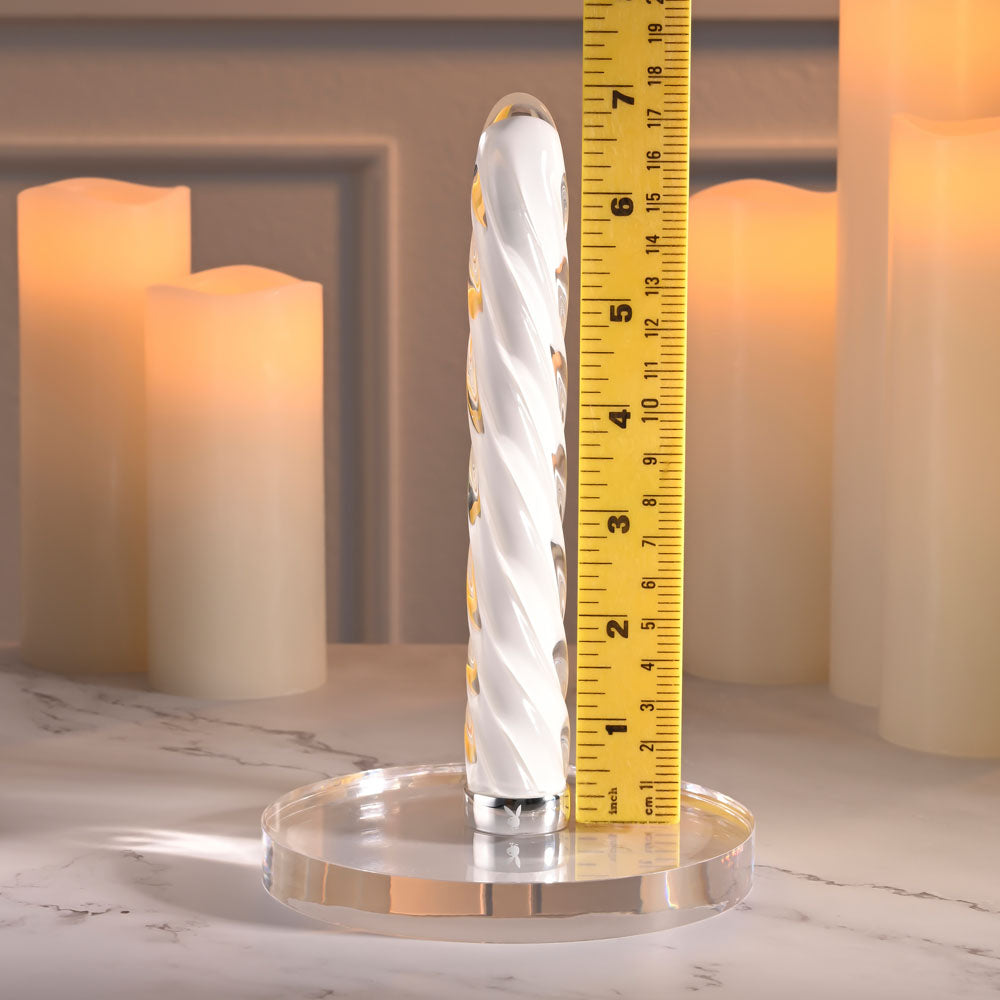 Playboy Pleasure IN A TWIST USB Rechargeable Vibrator Playboy Pleasure