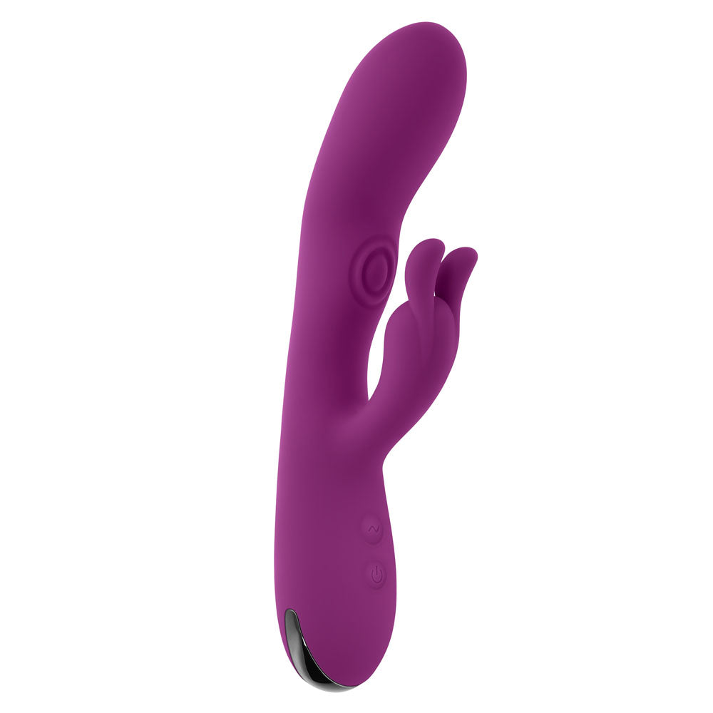Playboy Pleasure BUSY BUNNY USB Rechargeable Rabbit Vibrator With Tapping Shaft Playboy Pleasure