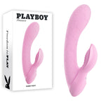 Playboy Pleasure RABBIT PARTY USB Rechargeable Rabbit Vibrator Pink 15.2cm