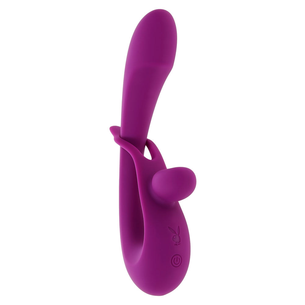 Playboy Pleasure CHA CHA SLIDE USB Rechargeable Rabbit Vibrator Playboy Pleasure