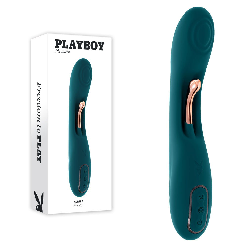 Playboy Pleasure AURELIE USB Rechargeable Vibrator With Internal Flicker Playboy Pleasure