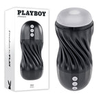 Playboy Pleasure SOLO USB Rechargeable Vibrating & Sucking Stroker Playboy Pleasure