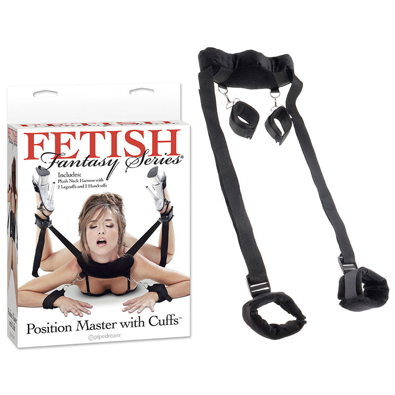 Fetish Fantasy Series Position Master With Cuffs Restraint Set Pipedream
