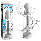 Pipedream Pump Worx Max Boost Pro Flow USB Rechargeable Waterproof Auto Penis Pump White / Clear Pipedream