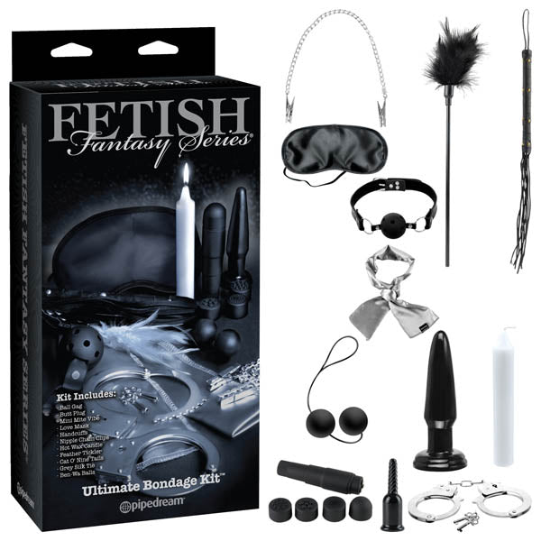 Pipedream Fetish Fantasy Series Limited Edition Ultimate Bondage Kit 11 Piece Set Pipedream