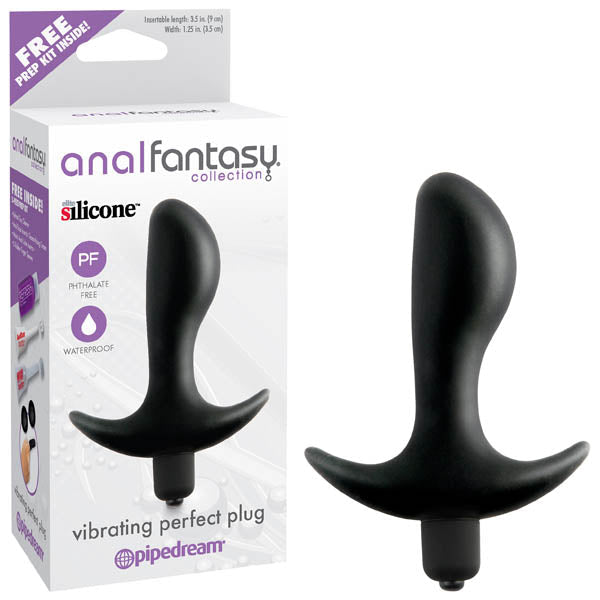 Pipedream Anal Fantasy Collection Vibrating Perfect Butt Plug 3.5 Inch Pipedream