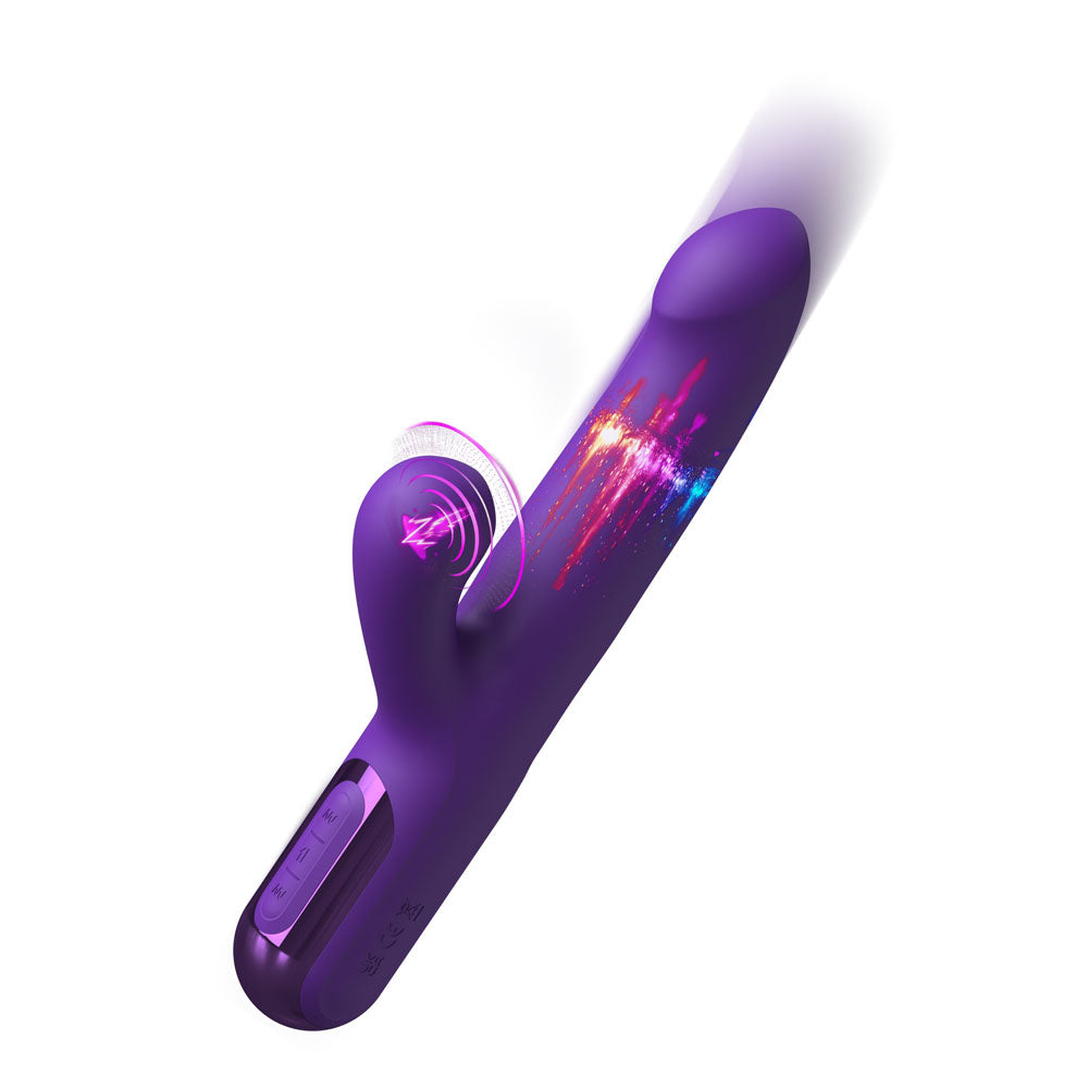 Fantasy For Her Super SoniX Thruster USB Rechargeable Thrusting Rabbit Vibrator Pipedream