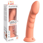 Pipedream Dillio Platinum Super Eight Dong 8 Inch Peach Pipedream