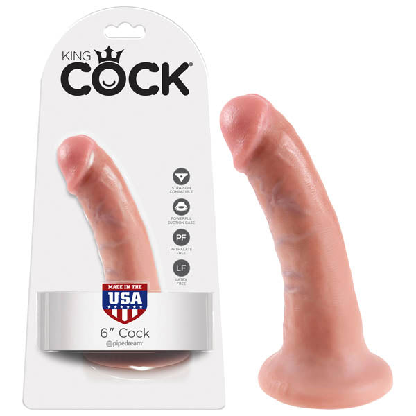 Pipedream King Cock Dong 6 Inch Flesh Pipedream