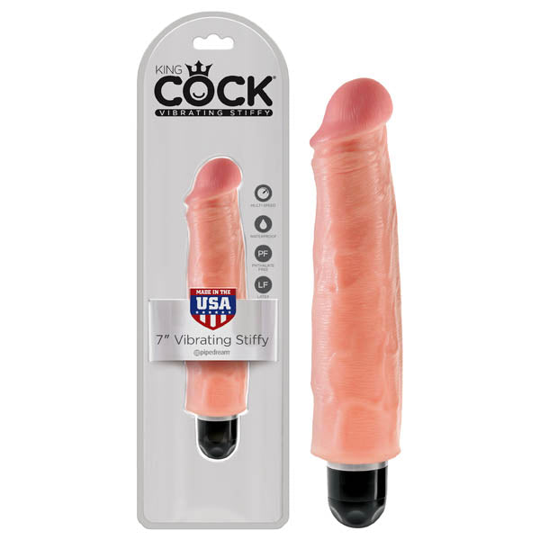 Pipedream King Cock Vibrating Stiffy Dong Flesh Pipedream