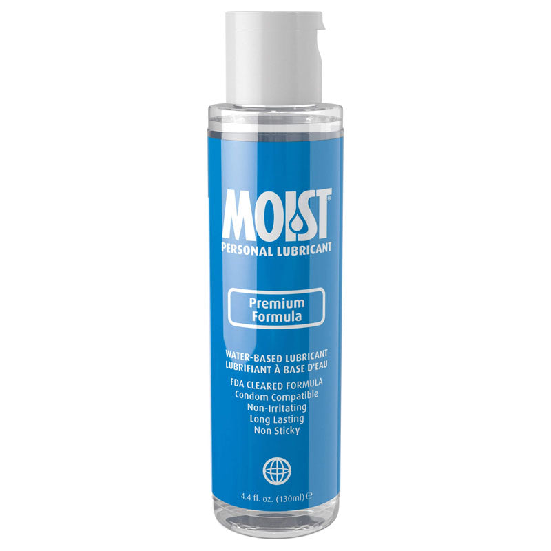 Pipedream Moist Premium Formula Water Based Lubricant 130ml Bottle Pipedream