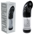 Shots Toys PUMPED Strokemate USB Rechargeable Sucking Rotating & Thrusting Auto Masturbator Shots Toys