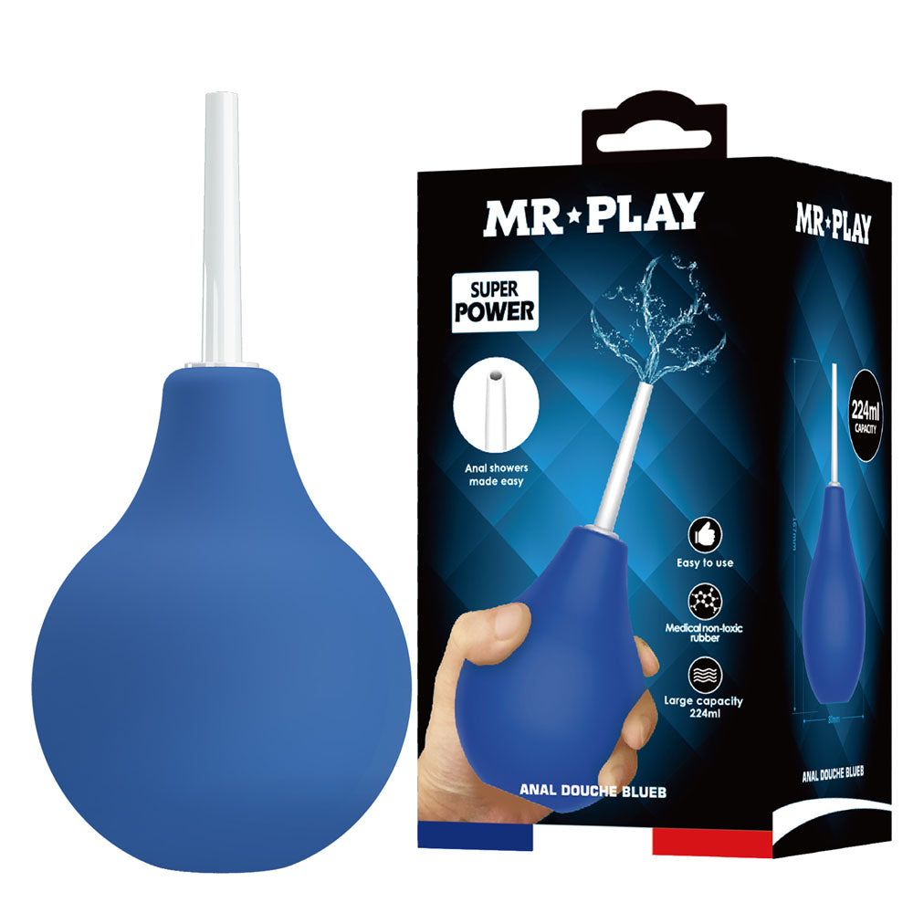 MR PLAY Anal Douche Unisex 224ml Capacity Mr Play