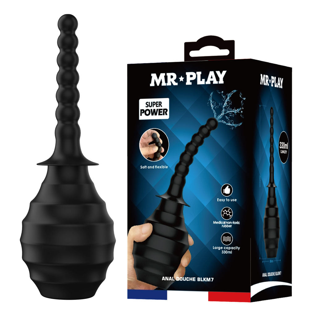 MR PLAY M7 Unisex Anal Douche 330ml Capacity Mr Play